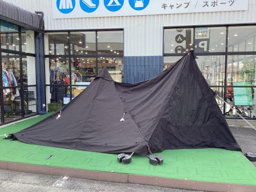 WAQ (ワック) モノポールテント ブラック ALPHA TC SOLO DX