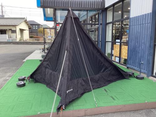 WAQ (ワック) モノポールテント ブラック ALPHA TC SOLO DX