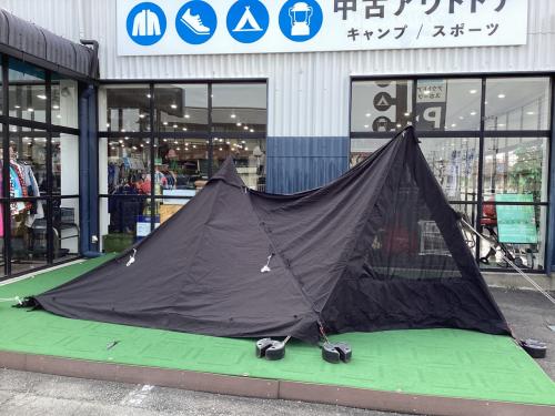 WAQ (ワック) モノポールテント ブラック ALPHA TC SOLO DX