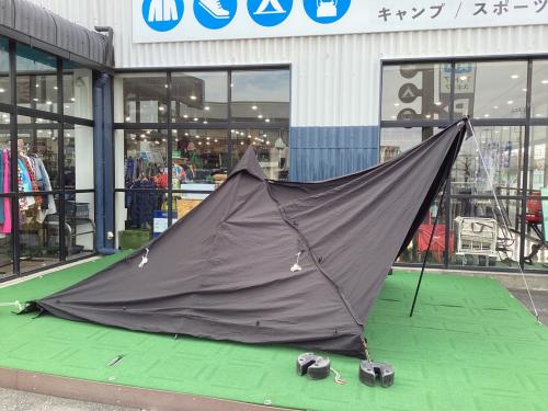 WAQ (ワック) モノポールテント ブラック ALPHA TC SOLO DX