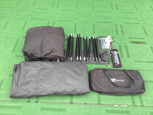 WAQ (ワック) モノポールテント ブラック ALPHA TC SOLO DX