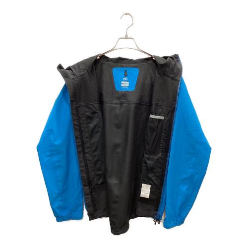 MILLET (ミレー) トレッキングウェア(Tシャツ) メンズ SIZE M スカイブルー フードへのイージー収納あり MIVO01554 ティフォンストレッチジャケット ジャケット