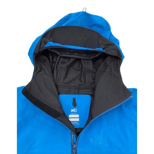 MILLET (ミレー) トレッキングウェア(Tシャツ) メンズ SIZE M スカイブルー フードへのイージー収納あり MIVO01554 ティフォンストレッチジャケット ジャケット