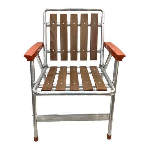 アウトドアチェア ヴィンテージウッドフォールディングチェア