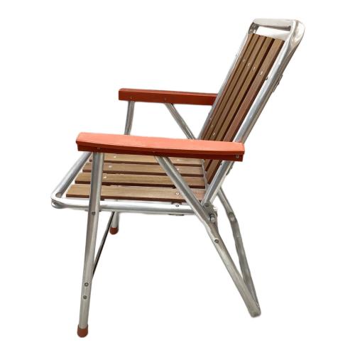 アウトドアチェア ヴィンテージウッドフォールディングチェア