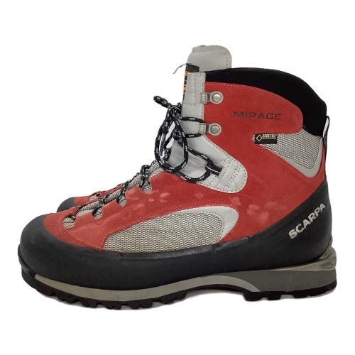 SCARPA トレッキングシューズ メンズ SIZE EC44(27.9cm) レッド MIRAGE ハイカット(ハードソール) GORE-TEX
