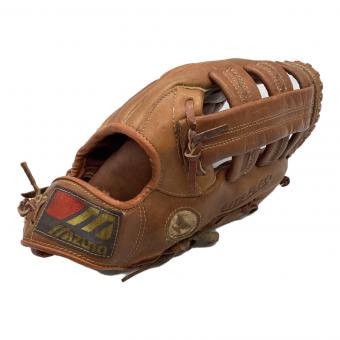 MIZUNO (ミズノ) 軟式グローブ ブラウン 当時物 青カップ World Win オールラウンド用