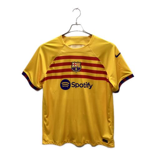 FCバルセロナ サッカーユニフォーム メンズ SIZE XL イエロー 2022-23 4th レプリカ DR5079-729