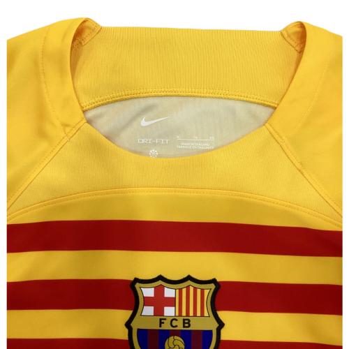 FCバルセロナ サッカーユニフォーム メンズ SIZE XL イエロー 2022-23 4th レプリカ DR5079-729