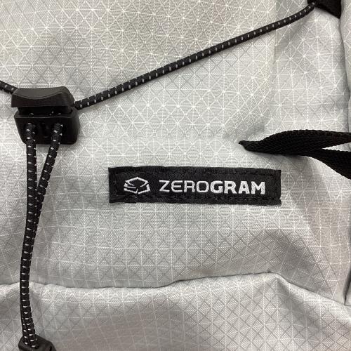 ZEROGRAM (ゼログラム) バックパック ホワイト ZU2BPX2404 ランディLT 25 背面長40cm以下 25L