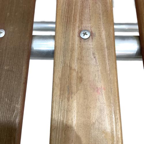 アウトドアチェア ヴィンテージウッドフォールディングチェア