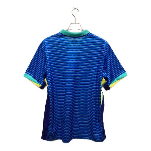 NIKE (ナイキ) サッカーユニフォーム メンズ SIZE XL ブルー 2024アウェイユニフォーム ブラジル代表 FJ4283-458