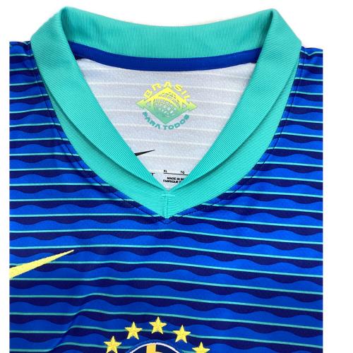 NIKE (ナイキ) サッカーユニフォーム メンズ SIZE XL ブルー 2024アウェイユニフォーム ブラジル代表 FJ4283-458