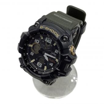G-SHOCK (ジーショック) 腕時計 ラバーベルト カーキ GSG-100-1A3DR マッドマスター 動作確認済み