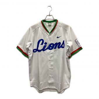 埼玉西武ライオンズ (サイタマセイブライオンズ) 応援グッズ SIZE L ホワイト ユニフォーム 黄金期復刻ユニフォーム レプリカ U90507A04