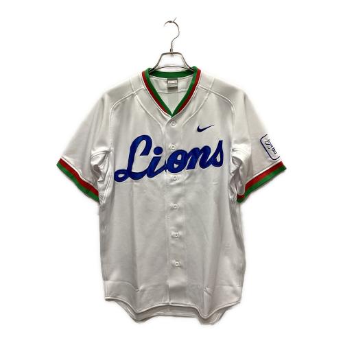 埼玉西武ライオンズ (サイタマセイブライオンズ) 応援グッズ SIZE L ホワイト ユニフォーム 黄金期復刻ユニフォーム レプリカ U90507A04