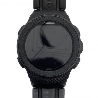 GREENON (グリーンオン) ゴルフ距離測定器 ブラック 充電器・元箱付 ザ・ゴルフウォッチ A1-Ⅱ