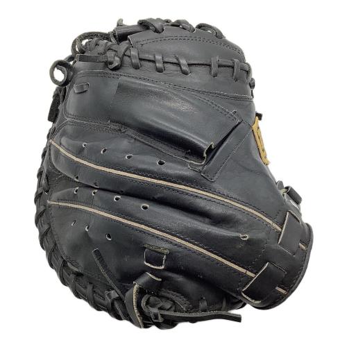 ZETT (ゼット) 軟式グローブ ブラック デュアルキャッチ キャッチャーミット BRCB34512