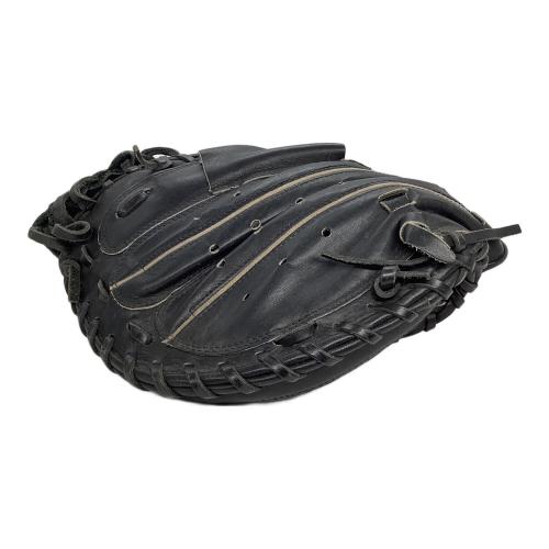 ZETT (ゼット) 軟式グローブ ブラック デュアルキャッチ キャッチャーミット BRCB34512