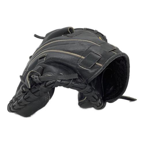 ZETT (ゼット) 軟式グローブ ブラック デュアルキャッチ キャッチャーミット BRCB34512