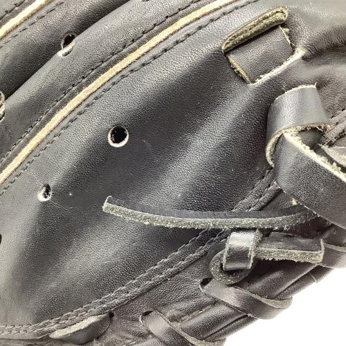 ZETT (ゼット) 軟式グローブ ブラック デュアルキャッチ キャッチャーミット BRCB34512