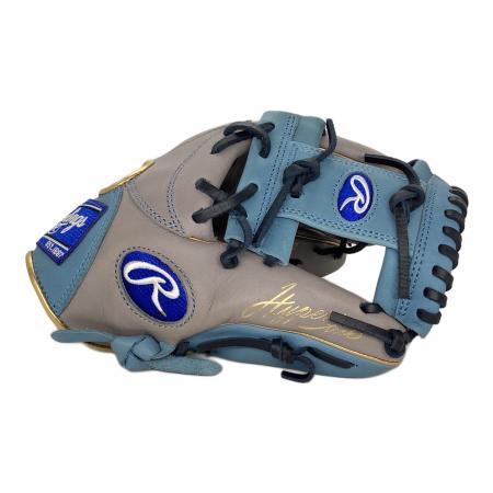 RAWLINGS (ローリングス) 軟式グローブ スカイブルー×グレー HYPER