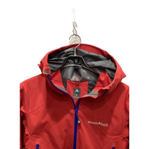 mont-bell (モンベル) トレッキングウェア(ジャケット) メンズ SIZE M レッド ケース付 1102493 ストームパーカ スノースポーツ対応