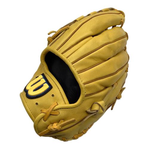 Wilson (ウィルソン) 軟式グローブ イエロー A1000J 外野用 左投げ用 RG715R