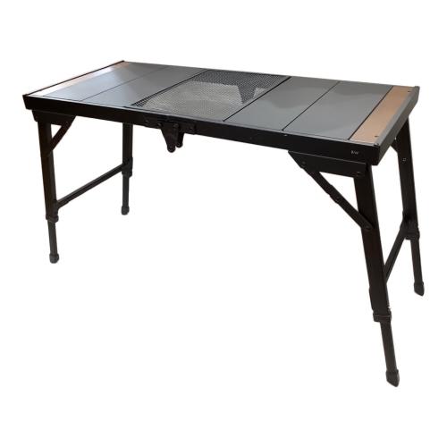 R/cr (アルシャル) アウトドアテーブル ブラック パネルフォールディングテーブル