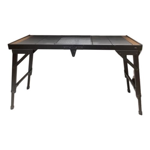 R/cr (アルシャル) アウトドアテーブル ブラック パネルフォールディングテーブル