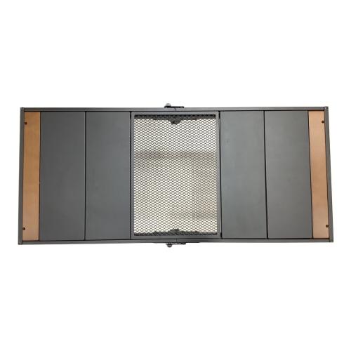 R/cr (アルシャル) アウトドアテーブル ブラック パネルフォールディングテーブル