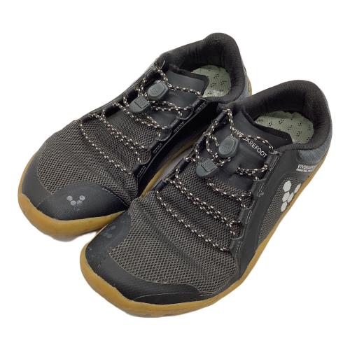 VIVOBARE FOOT (ビボベアフット) トレッキングシューズ レディース 24-24.5cm ブラック プライマストレイルニット ローカット 国内代理店表記 有