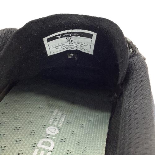 VIVOBARE FOOT (ビボベアフット) トレッキングシューズ レディース 24-24.5cm ブラック プライマストレイルニット ローカット 国内代理店表記 有