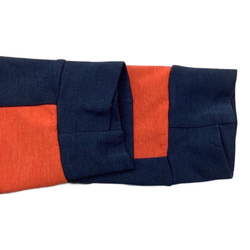 NORRONA (ノローナ) トレッキングウェア(フリース) メンズ SIZE M オレンジ×ネイビー 1815-22 フォルケティンウォーム2オクタフード Falketind Warm2 Octa Hood