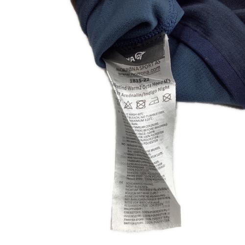 NORRONA (ノローナ) トレッキングウェア(フリース) メンズ SIZE M オレンジ×ネイビー 1815-22 フォルケティンウォーム2オクタフード Falketind Warm2 Octa Hood