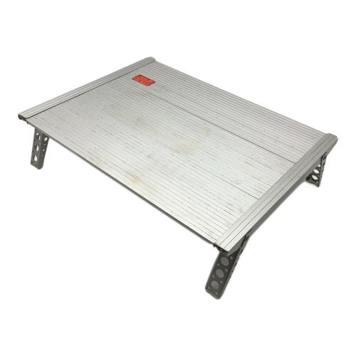 Snow peak (スノーピーク) アウトドアテーブル シルバー 廃盤品 SLV-001 ソロテーブルBAJA(バハ)400