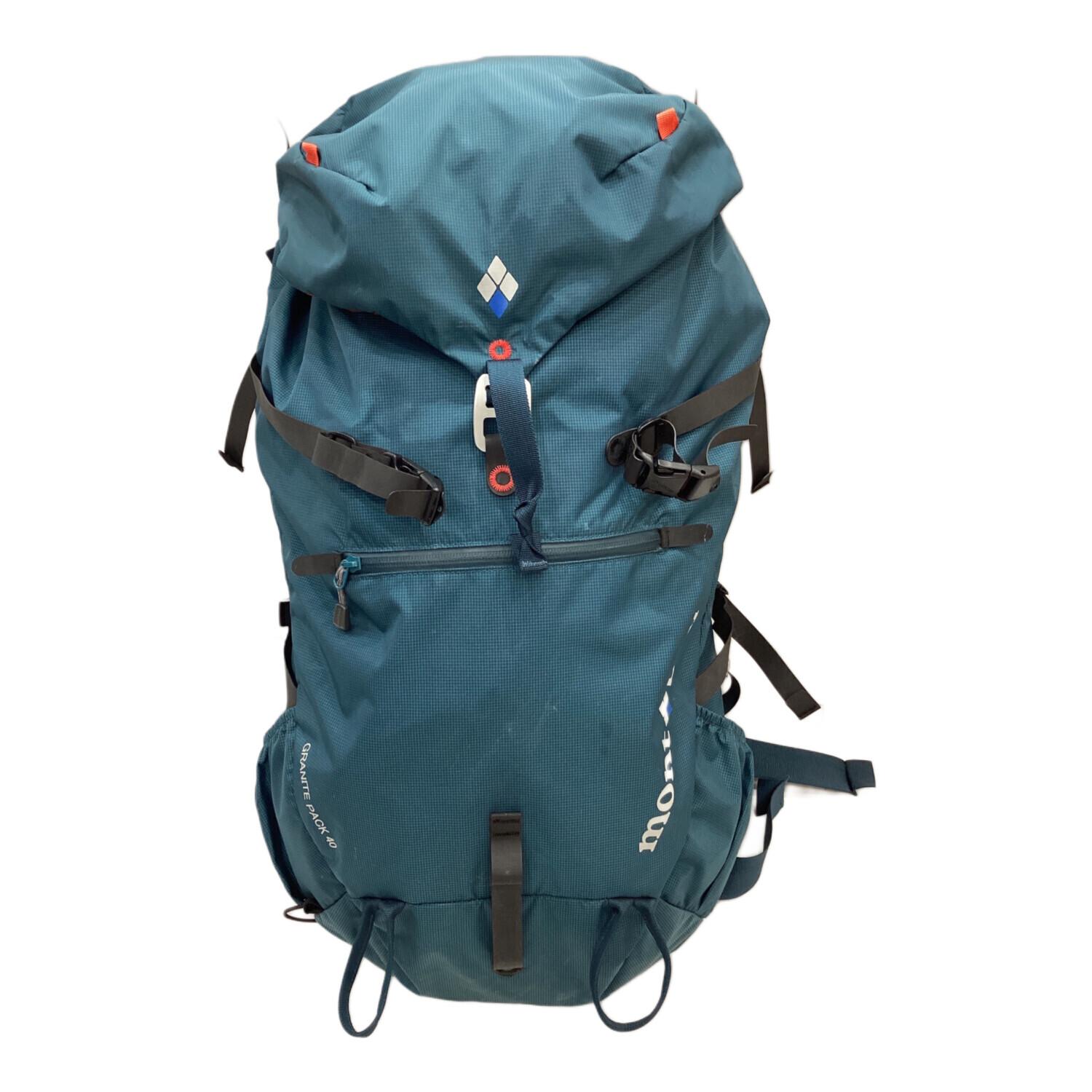 1975年　ビジター復刻　レプリカ　ラインバック40 水色 mont-bell (モンベル) バックパック 40L ブルー GRANITE PACK40 背面長