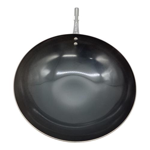 ヨコザワテッパン クッキング用品 ×おやじキャンプ飯 鍋・お玉セット 鉄中華鍋