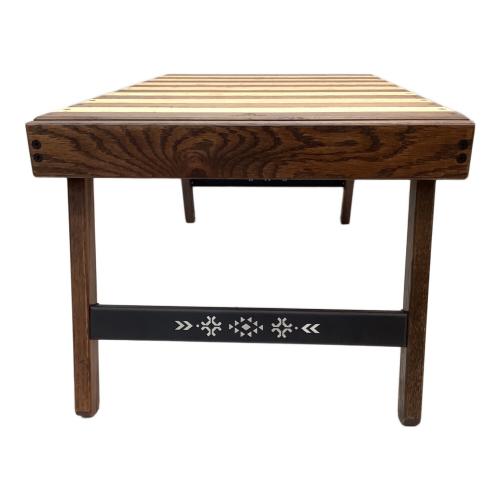 KIMI CAMP アウトドアテーブル ブラウン ゼブラテーブル