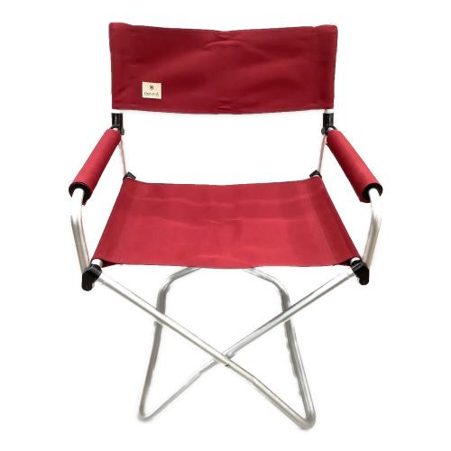 Snow peak (スノーピーク) アウトドアチェア レッド LV-077RD
