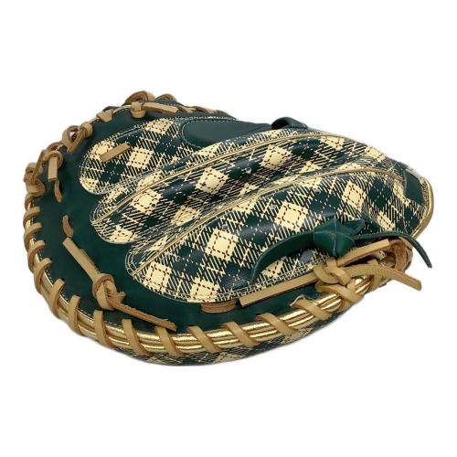RAWLINGS (ローリングス) 軟式グローブ 33インチ グリーン タータンチェック HYPER TECH GRAPHIC キャッチャーミット GR4FHTG2AF
