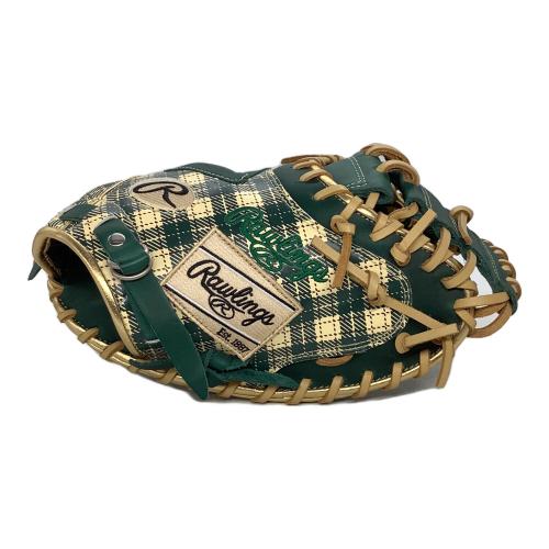 RAWLINGS (ローリングス) 軟式グローブ 33インチ グリーン タータンチェック HYPER TECH GRAPHIC キャッチャーミット GR4FHTG2AF