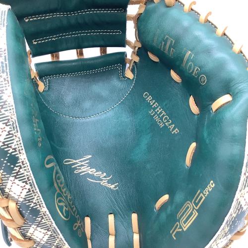 RAWLINGS (ローリングス) 軟式グローブ 33インチ グリーン タータンチェック HYPER TECH GRAPHIC キャッチャーミット GR4FHTG2AF