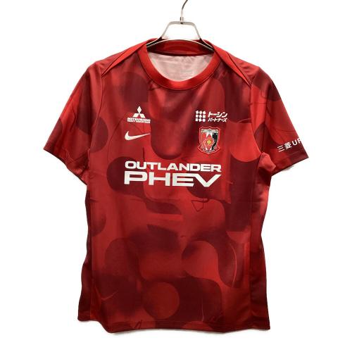 浦和レッズ サッカーユニフォーム メンズ SIZE L レッド NIKE 2025 プレマッチトップ 半袖 HJ1428-611