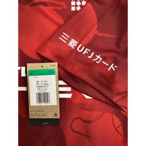 浦和レッズ サッカーユニフォーム メンズ SIZE XL レッド NIKE 2025 プレマッチトップ 半袖 HJ1428-611