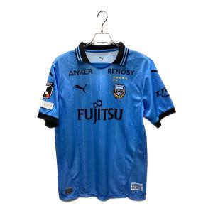 川崎フロンターレ サッカーユニフォーム メンズ SIZE XL スカイブルー PUMA 2025 ユニフォーム ホーム 半袖【14】脇坂泰斗 783448-11