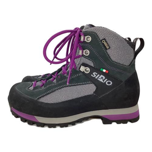 SIRIO (シリオ) トレッキングシューズ レディース SIZE 25cm ブラック PF431AI ハイカット(ソフトソール) GORE-TEX