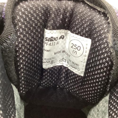 SIRIO (シリオ) トレッキングシューズ レディース SIZE 25cm ブラック PF431AI ハイカット(ソフトソール) GORE-TEX