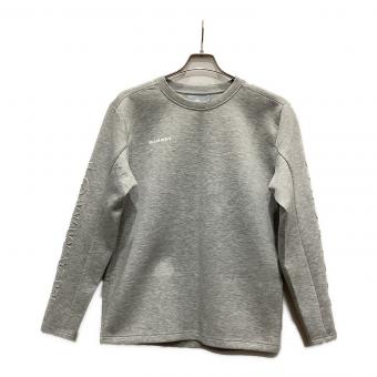 MAMMUT (マムート) トレッキングウェア(その他) メンズ SIZE L グレー 1014-04970 ダイノ 2.0 ミッドレイヤー クルー ネック アジアンフィット 国内代理店表記 有