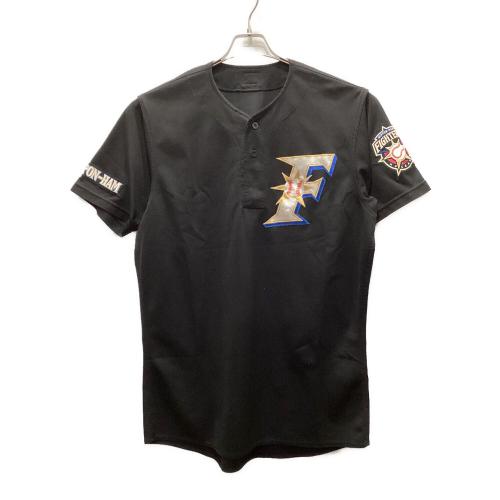 北海道日本ハムファイターズ 応援グッズ SIZE 不明 ブラック MIZUNO サードユニフォーム練習用2004-2010【17】宮本賢 ユニフォーム プロ仕様モデル